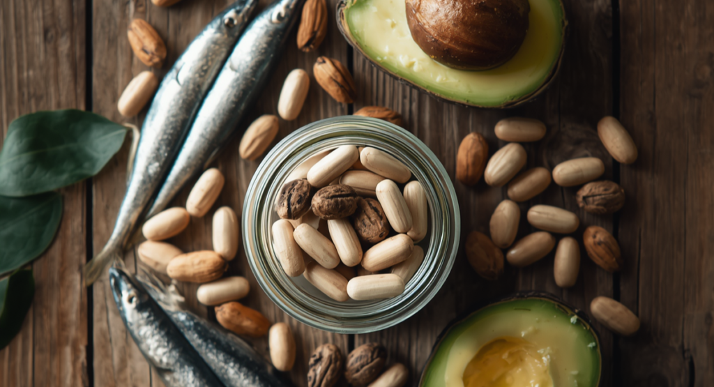 Compléments alimentaires et aliments riches en oméga-3 pour le SOPK